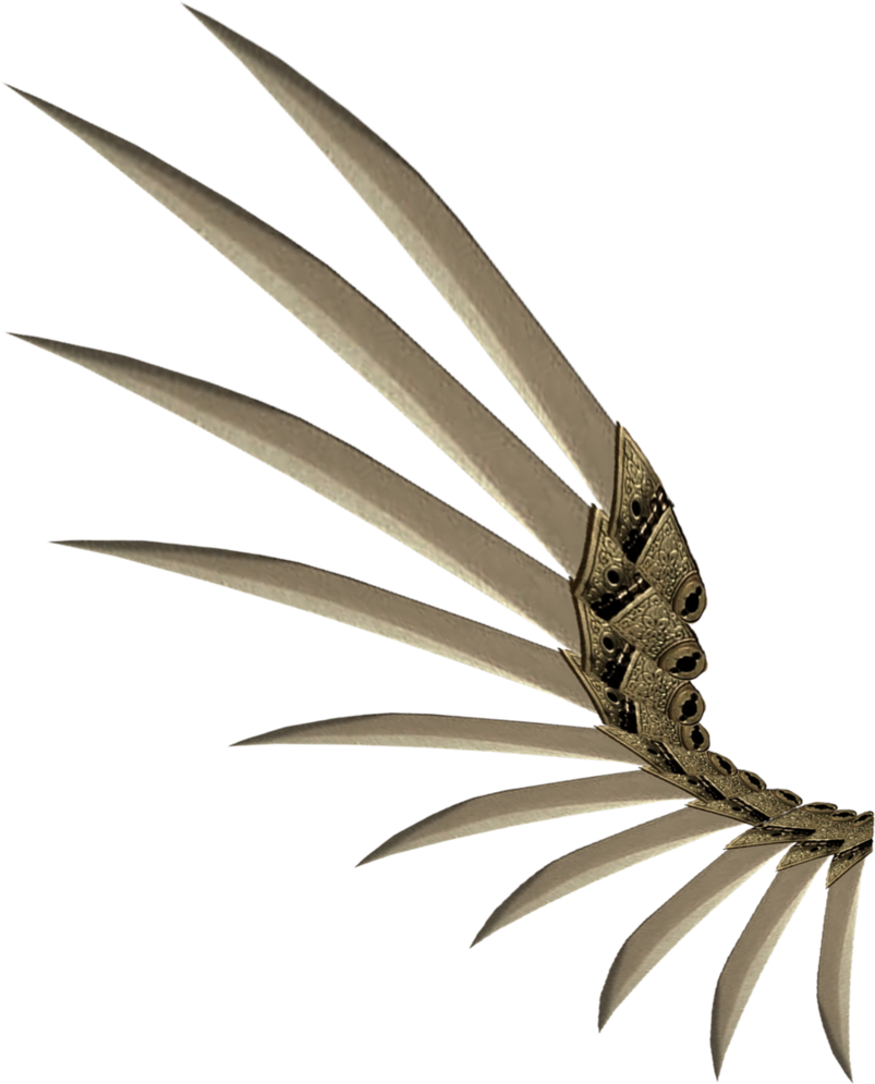Blade Png Image - Blade Wings Png (803x995), Png Download
