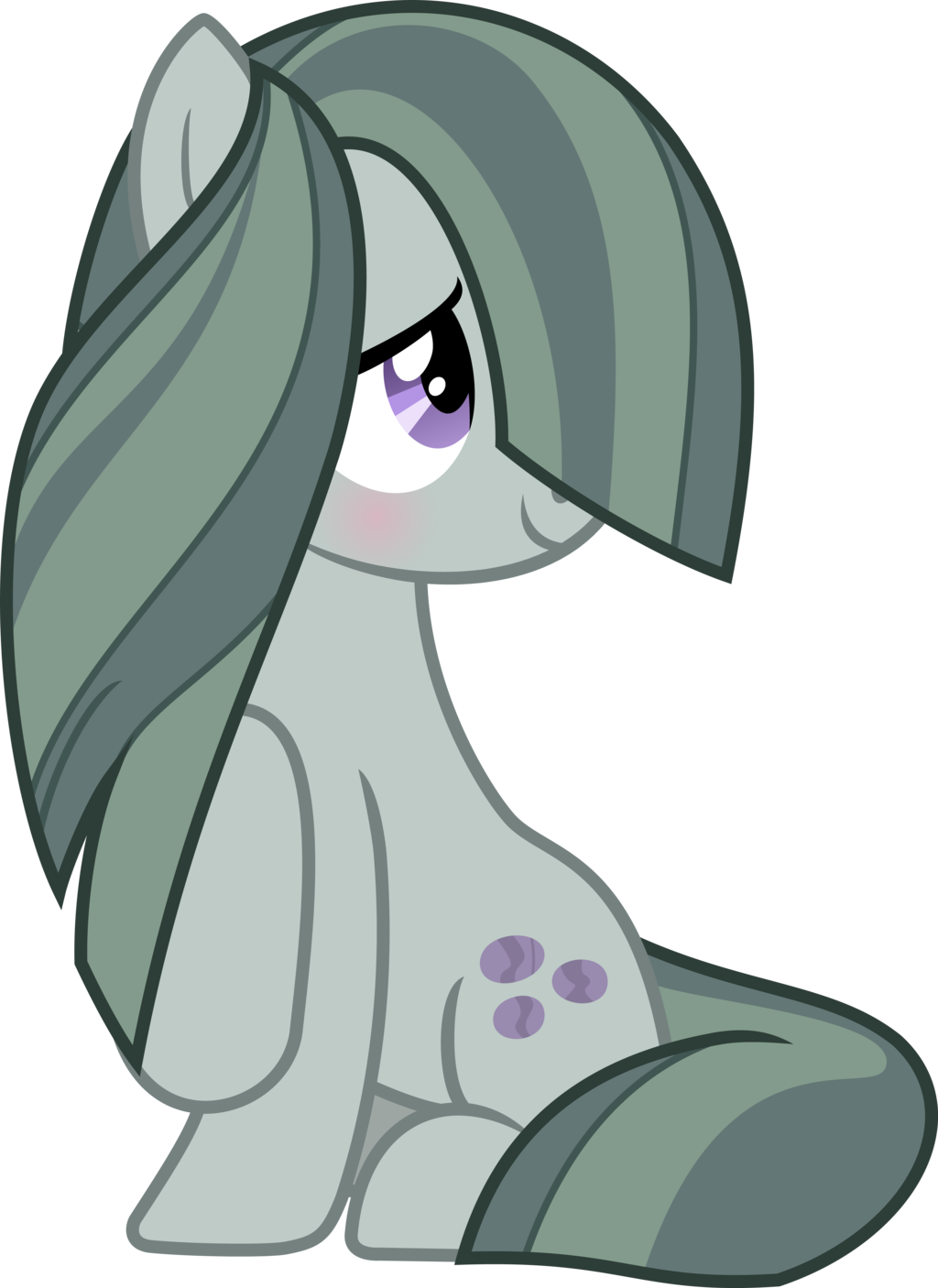 Post 35264 0 38422100 1445832803 Thumb - My Little Pony Marble Pie Cutie Mark (1024x1406), Png Download
