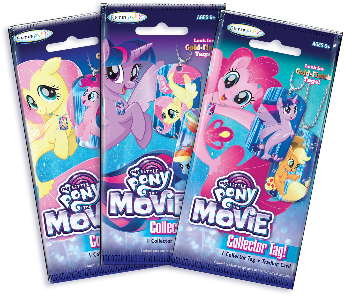 Mlp Movie Dog Tag Fun Packs - My Little Pony The Movie: Early Reader: (1500x1324), Png Download