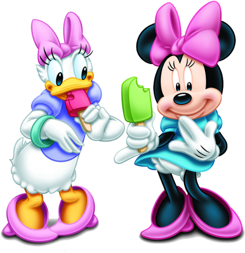 Daisy Duck - Mickey Mouse Personajes Disney (500x500), Png Download