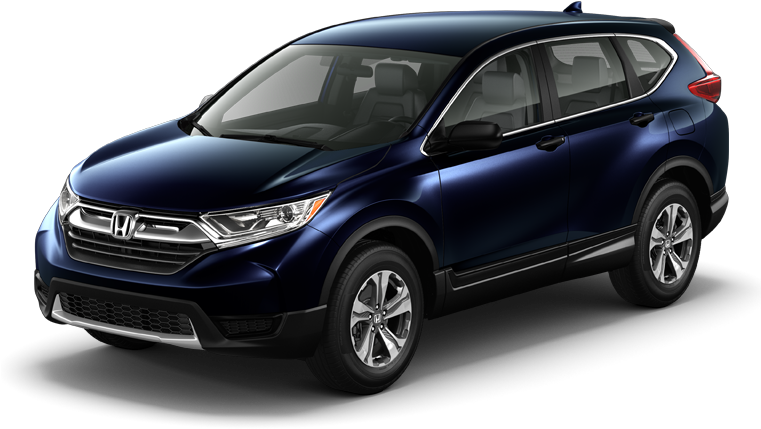 2018 Cr-v Continuously Variable Transmission 2wd Lx - Mazda Cx9 Blue 2017 (760x480), Png Download