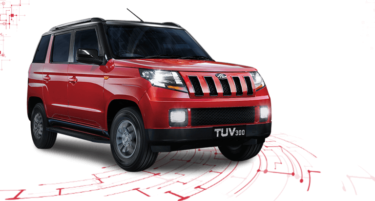 Mahindra Tuv 300 Mahindra Tuv - Mahindra Tuv 300 T10 (768x411), Png Download