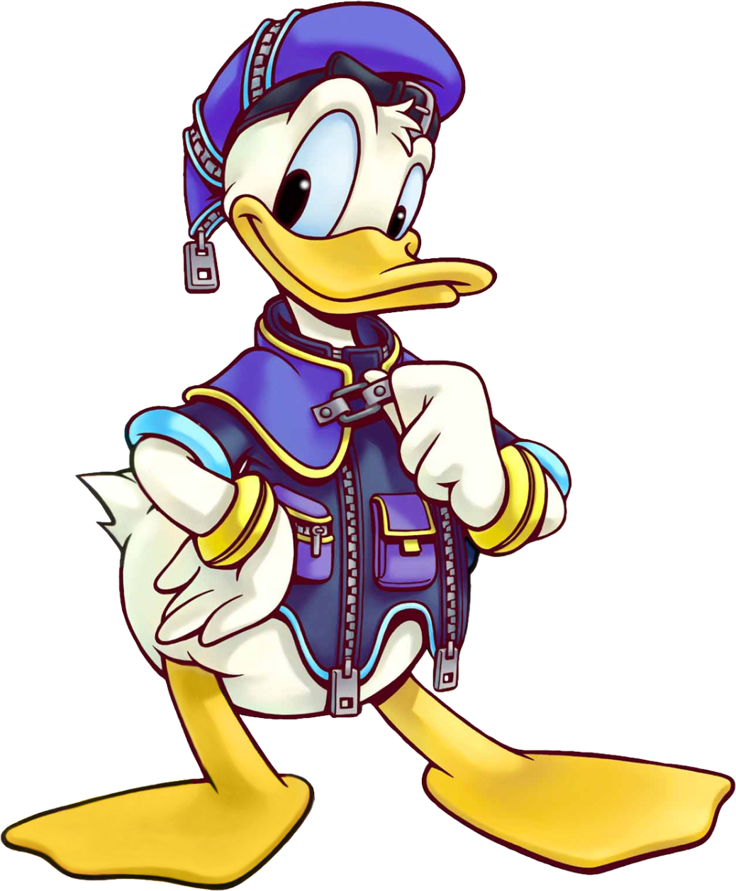 Donald - Kingdom Hearts Donald (1038x1256), Png Download