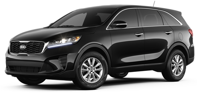 2019 Kia Sorento Black - Kia Sorento Colors 2019 (640x352), Png Download