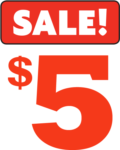 Dollar Wow - 10 Dollar Price Tag (534x538), Png Download