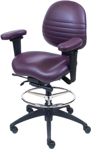 Captivating Custom Office Chair And Custom Office Desk - Chair (400x600), Png Download