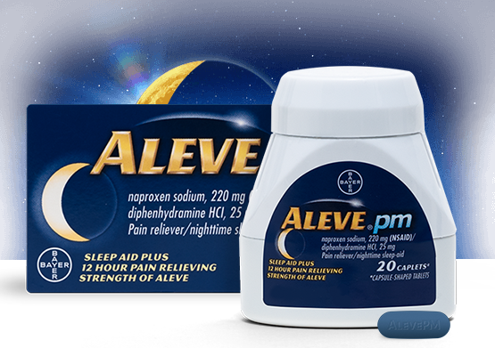 Aleve Pm Bayer Aspirin Only 2 Aleve Pm Full Size Png Download Seekpng