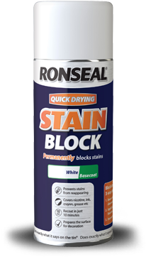 Qd Stain Block - Ronseal Stain Block Aerosol - 400ml (445x445), Png Download