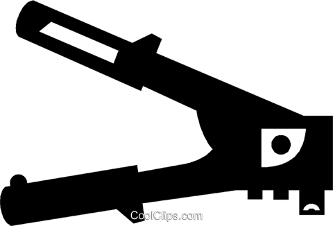 Rivet Gun Royalty Free Vector Clip Art Illustration - Illustration (480x326), Png Download