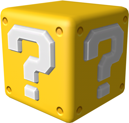 Download Zip Archive - Mario Question Block 3d (750x650), Png Download