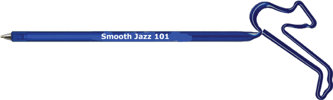 Jazz Music Shaped Ink Pen - Ink (666x219), Png Download