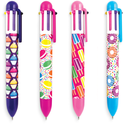 Sweet Things 6 Click Multi Color Pens - Ooly Sweet Things 6 Click Multi Color Pens (480x480), Png Download