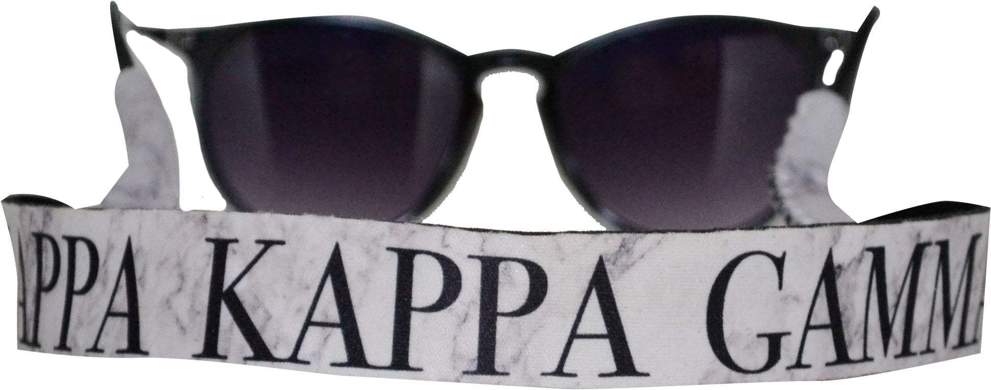 Kappa Kappa Gamma Sunglass Strap - Goggles (1996x798), Png Download