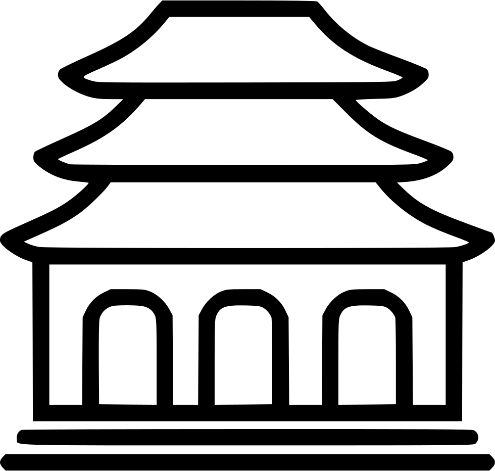 Png File Svg - Buddhist Temple Icon Png (980x932), Png Download