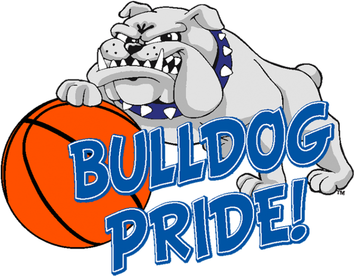 Bulldog Basketball (768x598), Png Download
