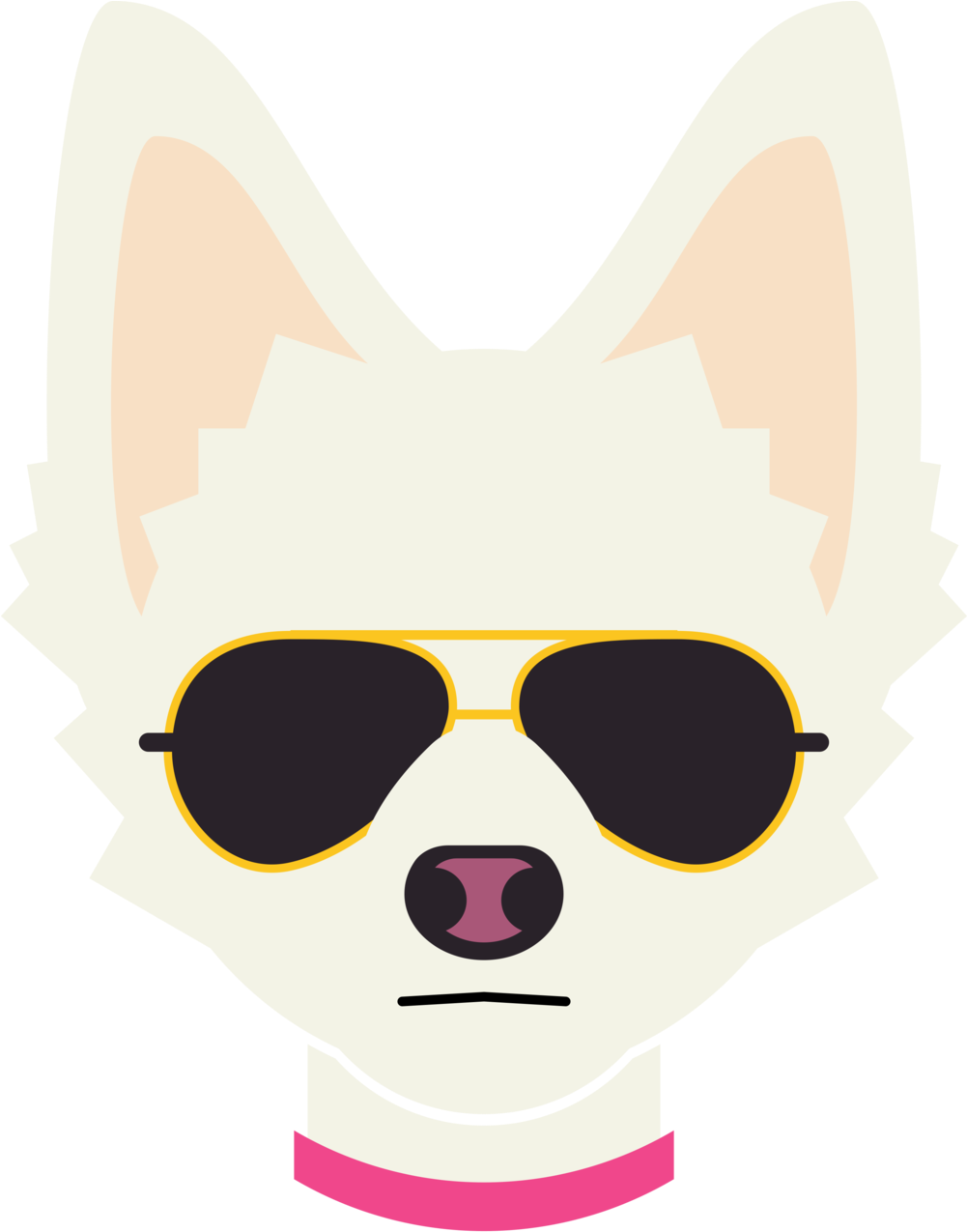 Ella Bean The Dog Jpg Freeuse Library - Noose Bound (1000x1291), Png Download