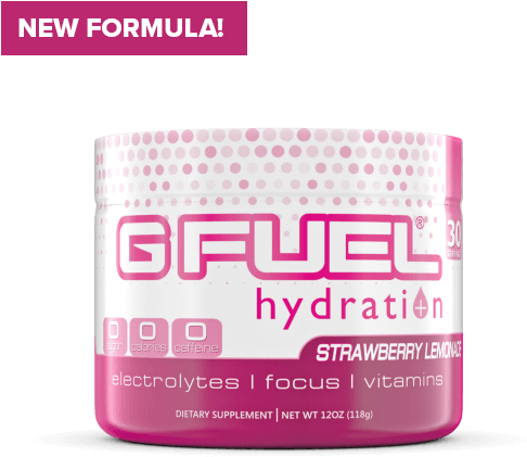 Gfuel Hydration - Strawberry Lemonade - G Fuel Hydration (513x514), Png Download