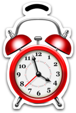 Thelist New Emoji Alarm Volume - Alarm Clock 6 00 Am (579x386), Png Download