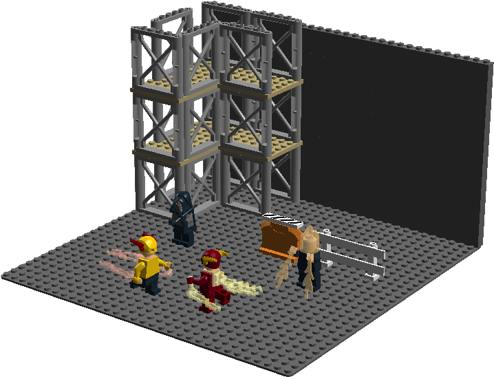 The Flash Vs - Construction Set Toy (1036x601), Png Download