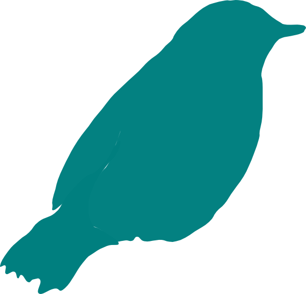 Black Bird Clip Art (600x576), Png Download