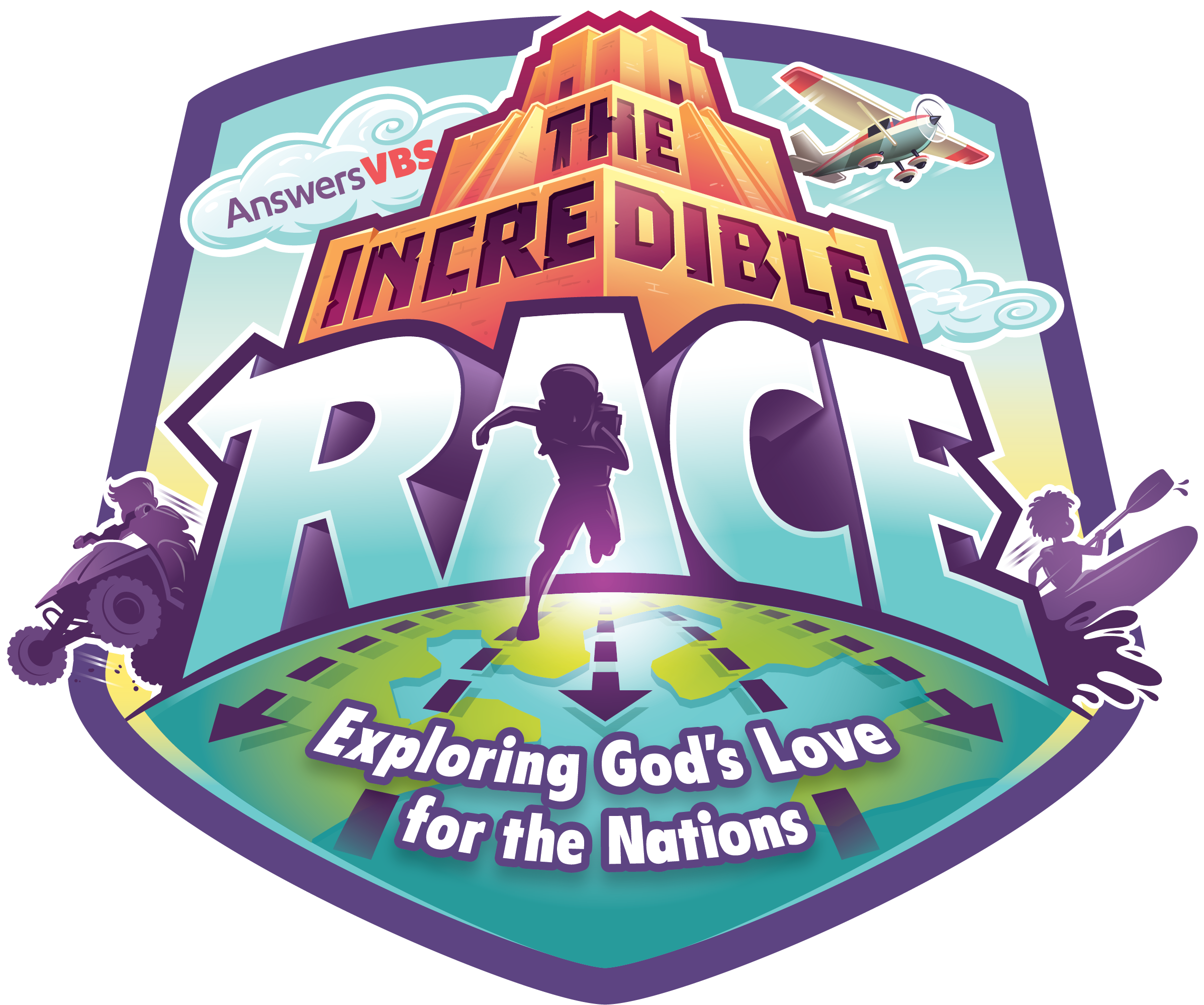 Png - Incredible Race Vbs (2704x2445), Png Download