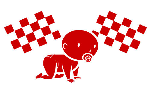 Baby Race - Logo Baby Racing (500x392), Png Download