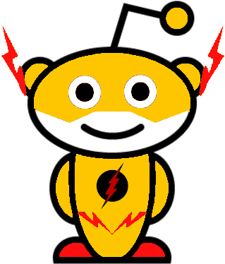 Reverse Flash - Http - //i - Imgur - Com/qlpfsta - Reddit Alien (600x600), Png Download
