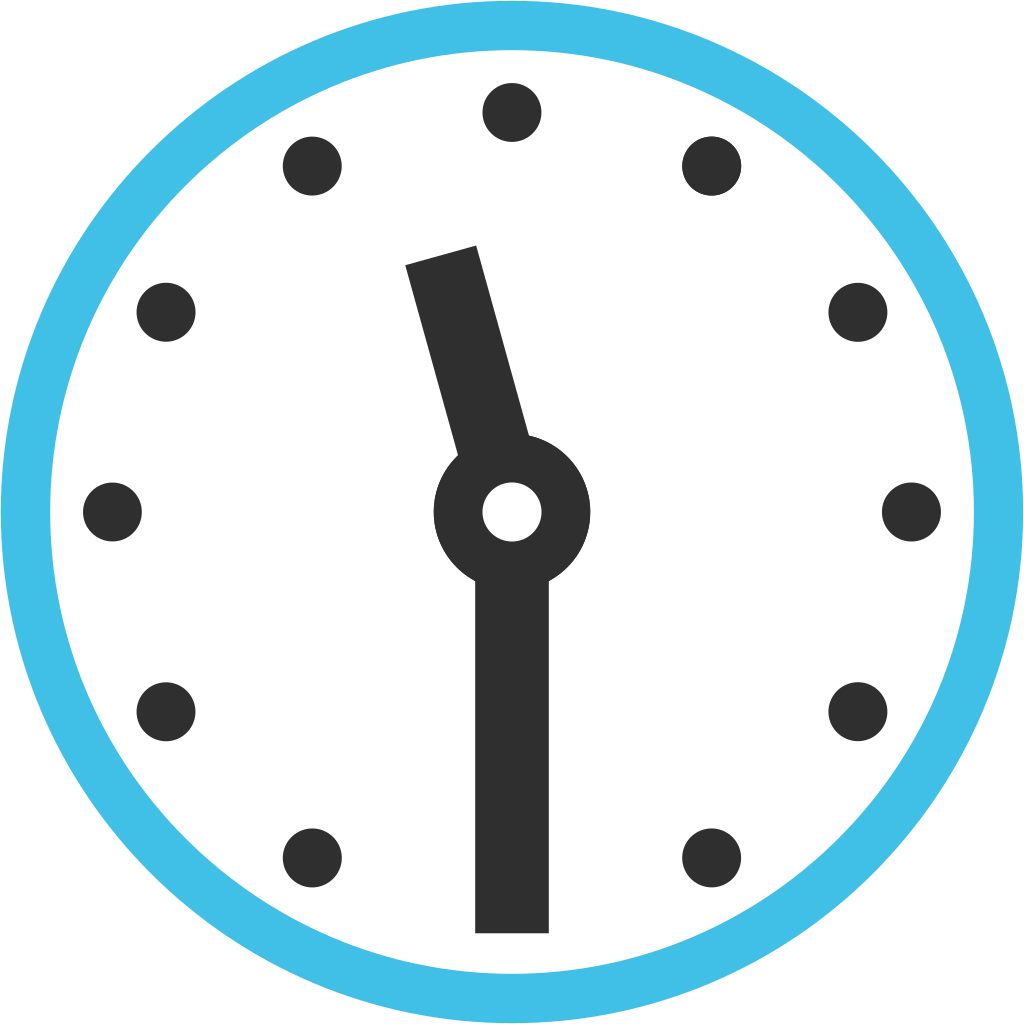 File - Emoji U1f566 - Svg - Clock Emoji 12 00 (1024x1024), Png Download