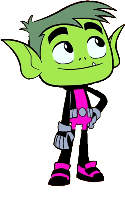 Beast Boy Transparent Background Transparent Boy Clipart - Teen Titans Go Beast Boy Png (424x672), Png Download