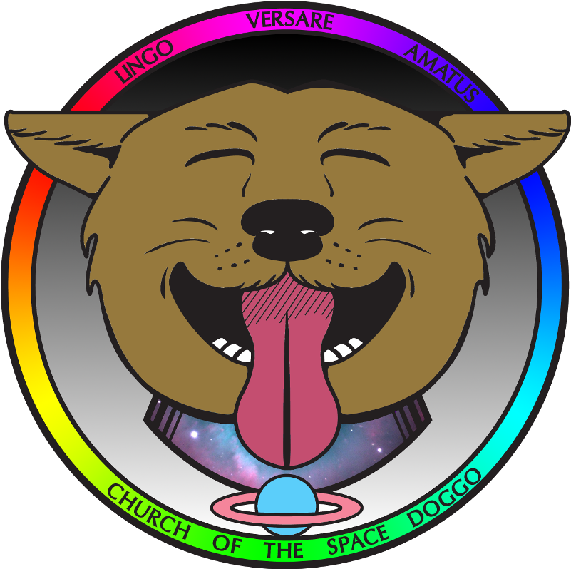 About The Church Of The Space Doggo - Elite Dangerous (800x804), Png Download
