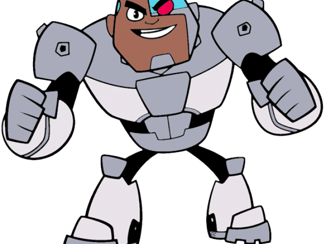 Cyborg Clipart Team Titans Go - Cyborg Teen Titans Go (640x480), Png Download