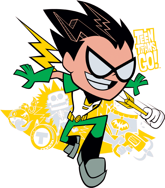 Teen Titans Go Robin Men's Regular Fit T-shirt - Teen Titans Go! (850x844), Png Download