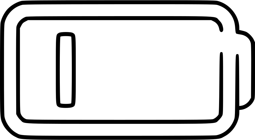 Low Battery - - Icon (980x538), Png Download