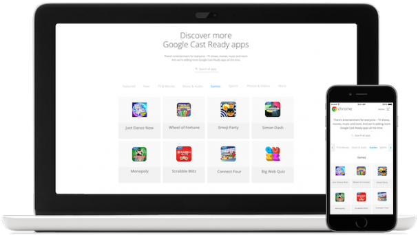 Google Chromecast Gets Family-friendly Multiplayer - Tablet Computer (730x497), Png Download