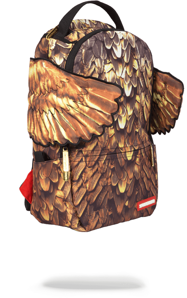 Lil Gold Wings - Sprayground Lil Gold Wings (960x1225), Png Download
