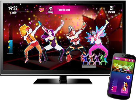 Get Just Dance On Tv (618x348), Png Download