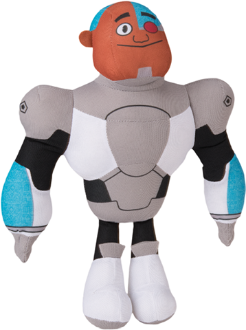 Teen Titans Go Plush (374x500), Png Download