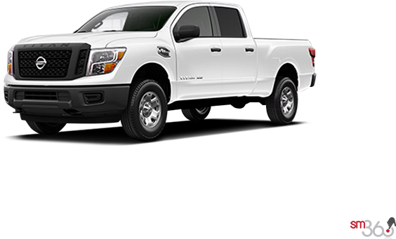 2018 Nissan Titan Xd Gas - Nissan Titan Diesel White (640x480), Png Download