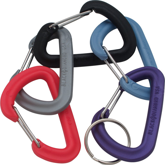 Black Diamond Mini Carabiner (650x649), Png Download