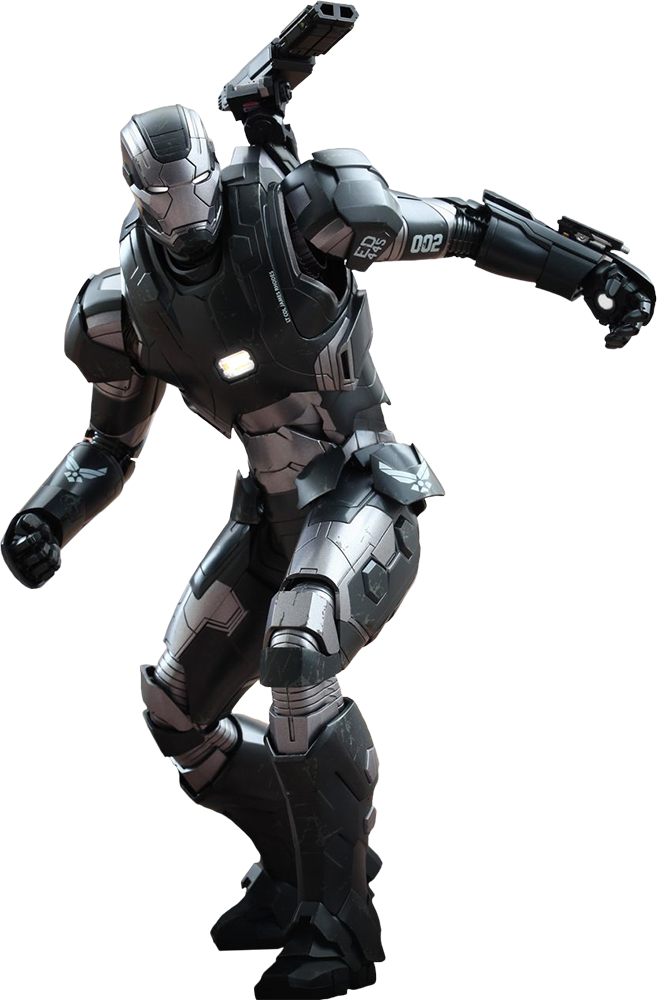 War Machine - Hot Toys War Machine Mark Ii (657x1000), Png Download