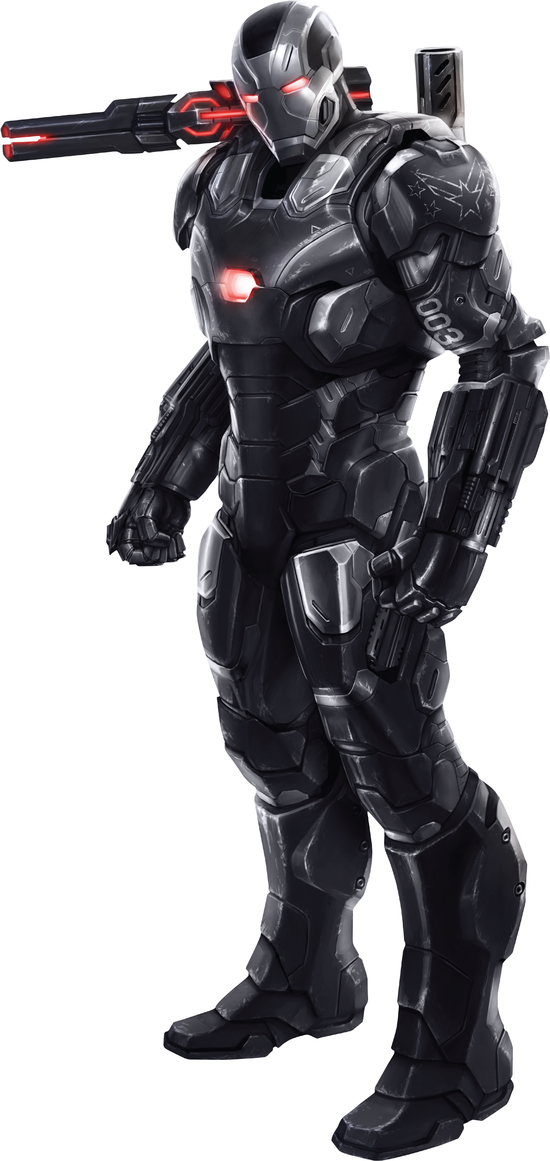 War Machine Marvel Png Stock - War Machine Infinity War Png (1974x4000), Png Download