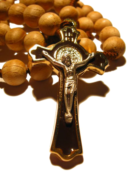 In Support Of The Prayer That Christ And The Spirit - Cruz Medalla De San Benito (450x600), Png Download