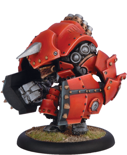 Warmachine Khador Devastator - Warhammer 40k Hive Guard (511x601), Png Download