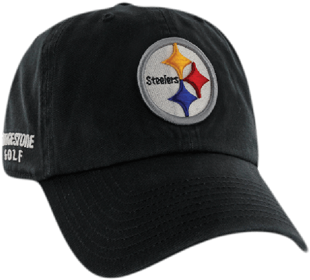 Bridgestone 9nfl16ps Nfl Pittsburgh Steelers Hat, As (450x450), Png Download