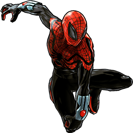 Spider Man Unlimited Spiderman (450x458), Png Download