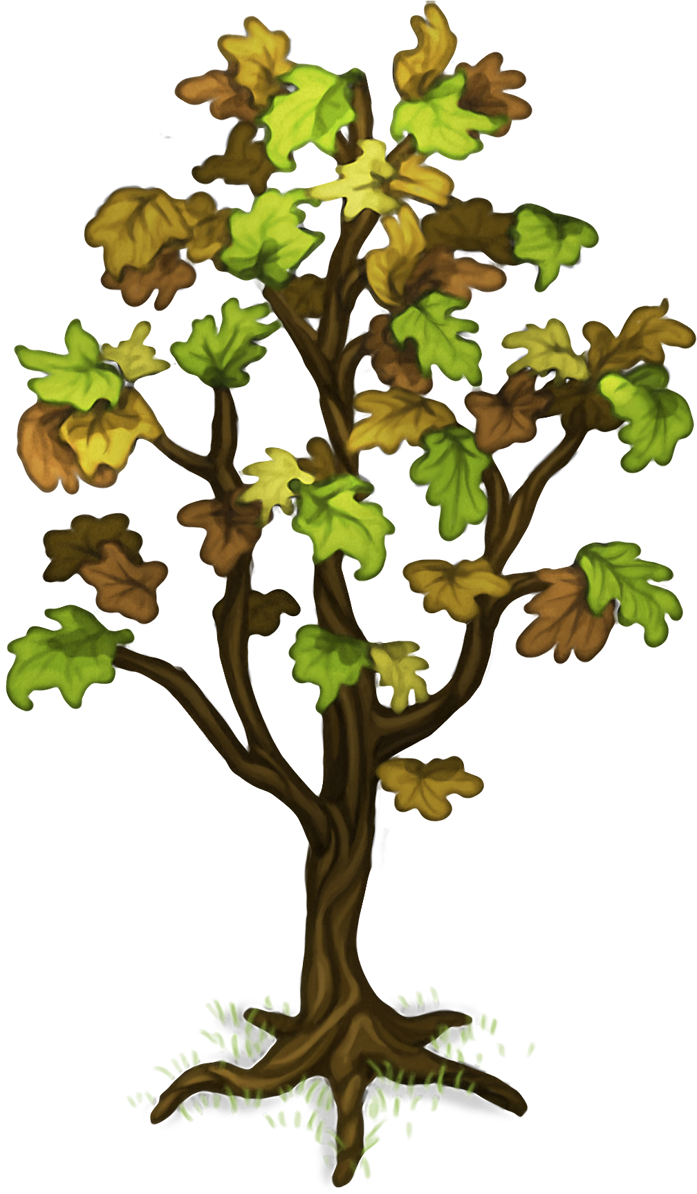 Plant Island Small Tree - My Singing Monsters Small Tree Plant Island (1017x1733), Png Download