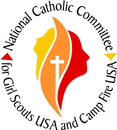 Nccgscf Logo Transparent - Catholic Girl Scouts (400x431), Png Download