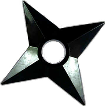 Shuriken Naruto Narutoshippuden Ninja Suriken - Shuriken Naruto Png (357x358), Png Download