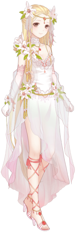 Lily Fairy For Anon - Pearl (247x750), Png Download
