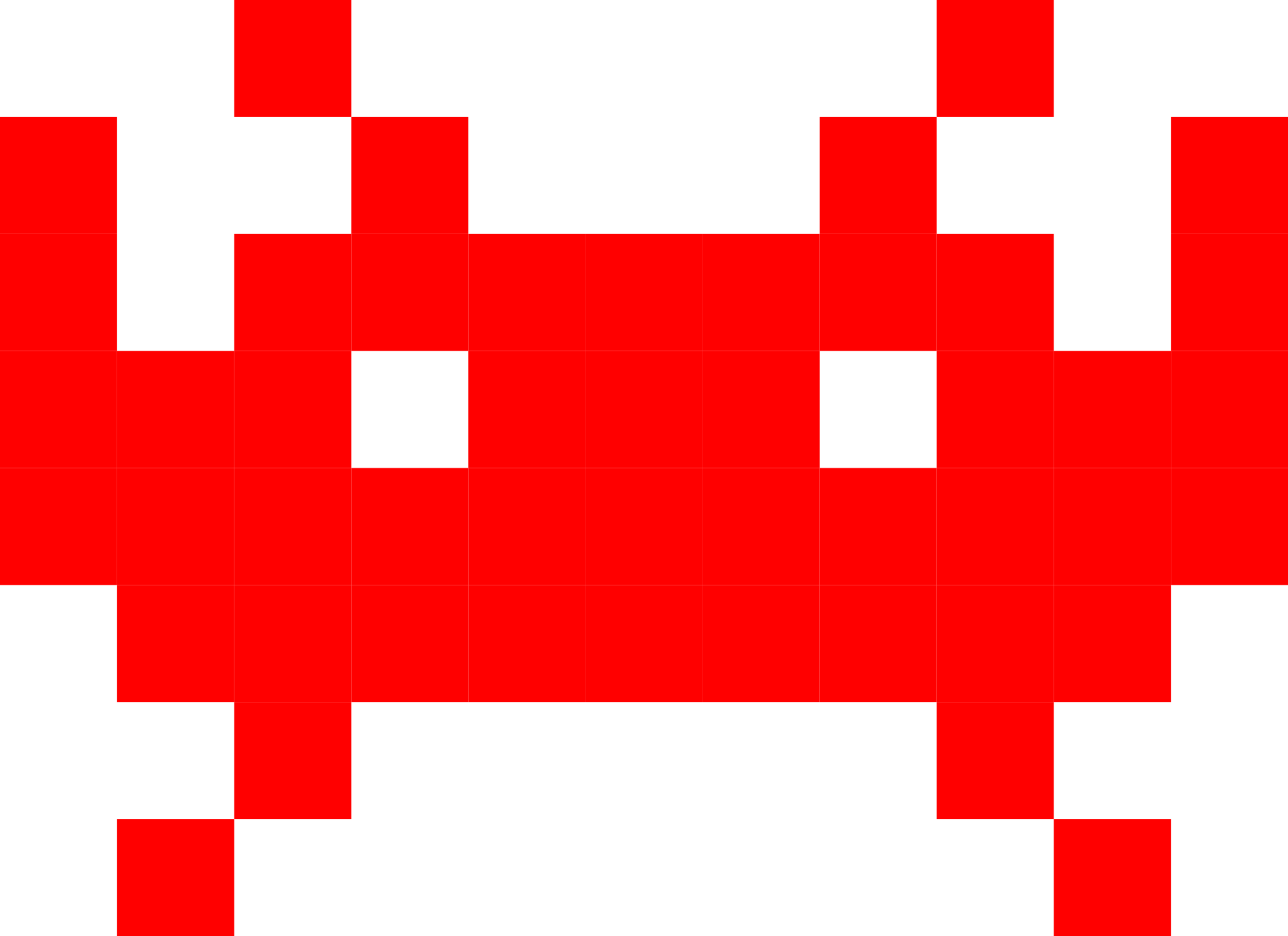 Space Invaders Png - Space Invaders Alien (2000x1455), Png Download